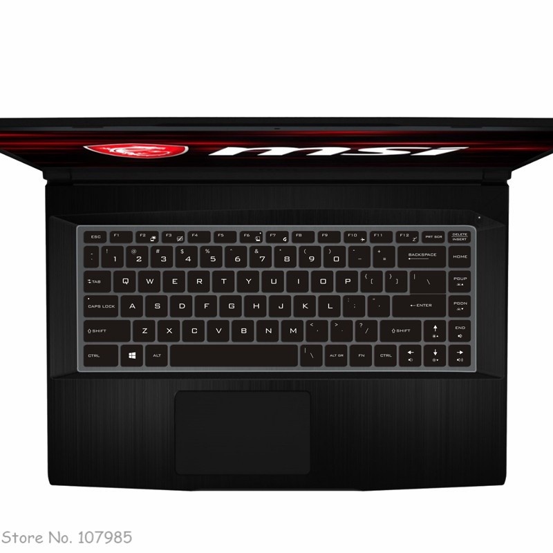 เคสแป้นพิมพ์ซิลิโคนใส สไตล์โมเดิร์น สําหรับ MSI GS65 GF65 GF63 Thin WF65 WS65 WP65 Bravo 15 Creator P65 15M PS63 PS42 14A