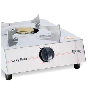 Lucky Flame เตาเเก๊สตั้งโต๊ะ 1 หัว รุ่น ECO-101S เตาแก๊สประหยัดพลังงาน