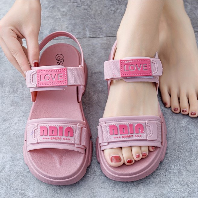 midsummer รองเท้าแตะรัดส้นแบบสายคาด ปรับสายได้ พื้นหนา ใส่สบาย วัสดุแข็งแรงทนทาน จัดส่งในไทย #sy2201-1 - รูปที่ 4