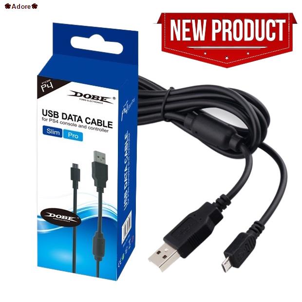 พร้อมส่ง▧แนะนำ Dobe สาย Micro USB Data Cable for PS4 XboxOne 2M แท้Dobe สายจอย XBOX one สายชาร์จ จอยps4 สายชาร์จจอยps4