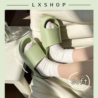 LxShop รองเท้าตัวดังในตอนนี้👏ฤดูร้อนเกาหลีรอบหัว สีพื้นๆเรียบๆ รองเท้าแตะพื้นนุ่มใส่สบายมี5สีให้สาวๆเลือกกันไปเลย✨