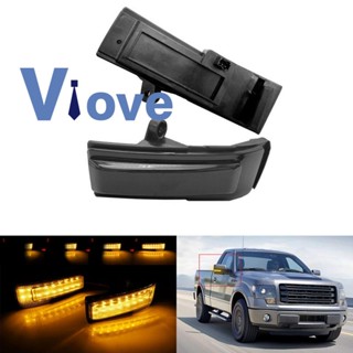 ไฟเลี้ยวไดนามิก LED ติดกระจกมองข้าง สําหรับ Ford F150 FL3Z-13B375-AA 2015-2021 1 ชุด