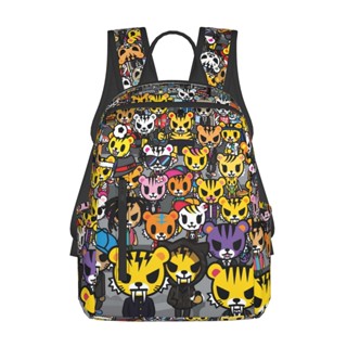 Tokidoki Tiger กระเป๋าเป้สะพายหลัง น้ําหนักเบา สําหรับเด็กอนุบาล