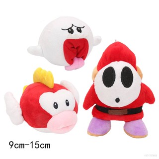 ตุ๊กตายัดนุ่น Super Mario Shy Guy Teresa Cheep-Cheep ของเล่นสําหรับเด็ก