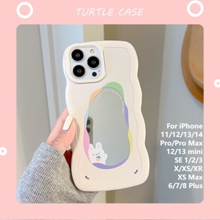 [พร้อมส่ง] เคสโทรศัพท์มือถือซิลิโคน ลายการ์ตูนลูกไม้ สําหรับ Apple iPhone 14 13 12 11 promax XS XR xsmax se2020 6 7 8plus Mini