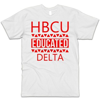 เสื้อยืด พิมพ์ลาย Delta Sigma Theta Hbcu Educated Delta สําหรับผู้ชาย