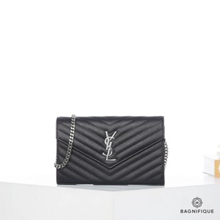 YSL WOC 9 BLACK CHEVRON SHW