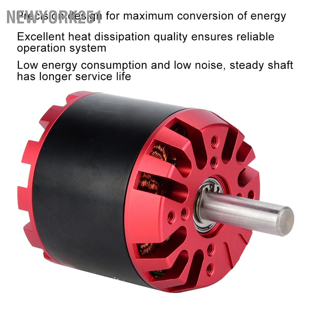 B'Newyork251 6364-200Kv มอเตอร์ไร้เซนเซอร์ สําหรับสกูตเตอร์ไฟฟ้า สเก็ตบอร์ด