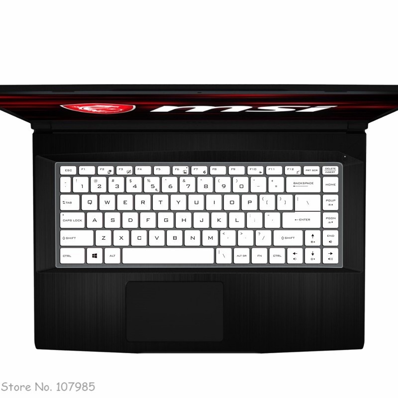 เคสแป้นพิมพ์ซิลิโคนใส สไตล์โมเดิร์น สําหรับ MSI GS65 GF65 GF63 Thin WF65 WS65 WP65 Bravo 15 Creator P65 15M PS63 PS42 14A