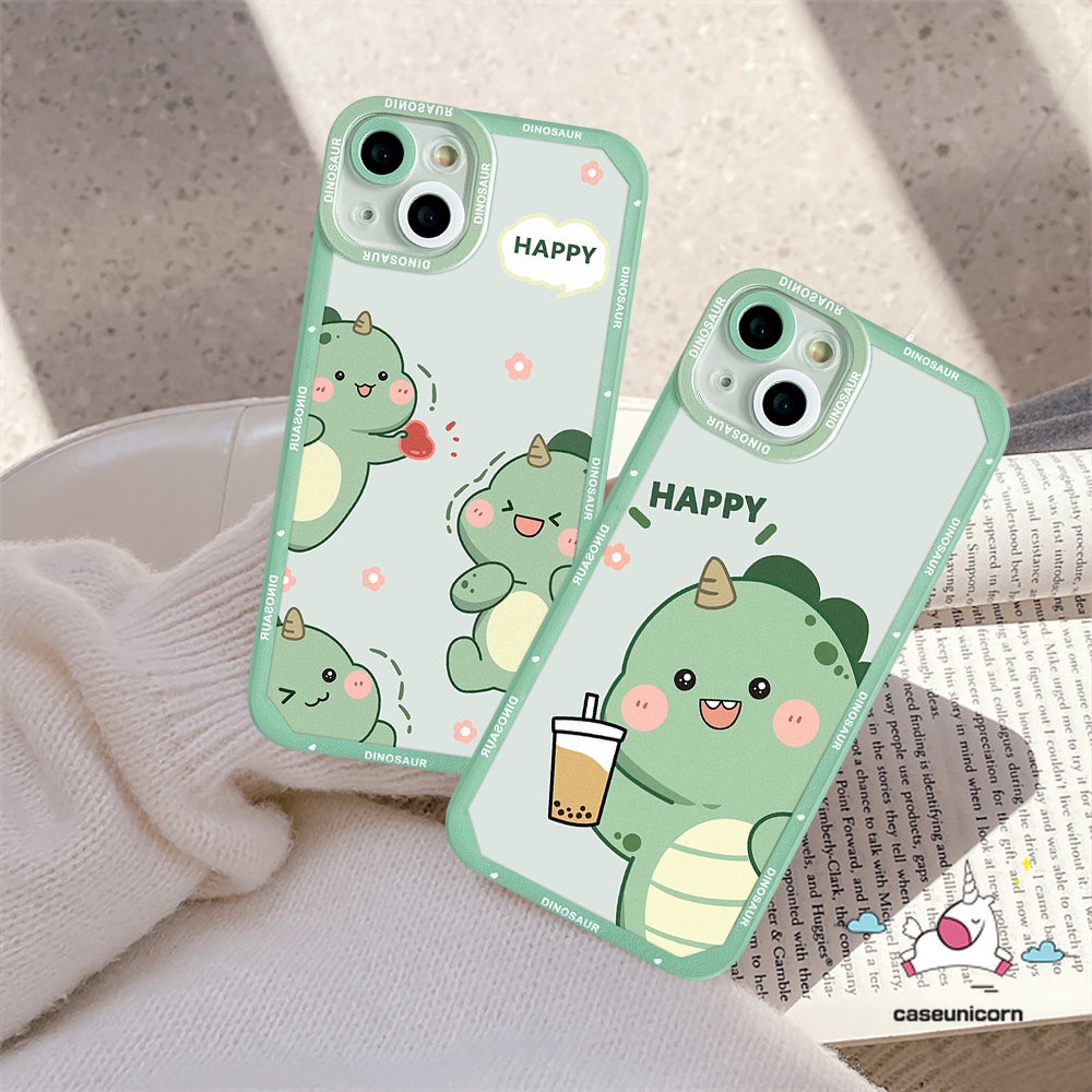 เคสโทรศัพท์มือถือ แบบนิ่ม ลายการ์ตูนไดโนเสาร์ สําหรับ Oppo A17k A96 A15 A54 A17 A57 A16 A12 A95 A3S A55 A77s A94 A78 A12E A7 A9 A5S A76 A16K A74 A5 A31 A1K Reno 8 8T 7 5 5F 7Z 4F 6 เคส Ange Eyes