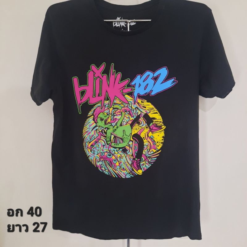 เสื้อวงแท้ blink-182 สภาพใหม่กริบๆ