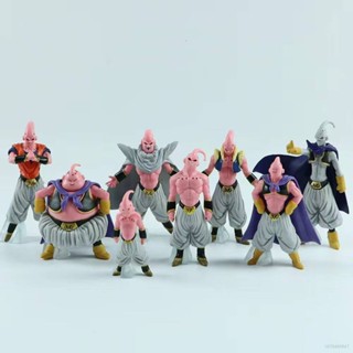 Best โมเดลฟิกเกอร์ Dragon Ball Majin Buu ของเล่นสําหรับเด็ก ตกแต่งบ้าน เก็บสะสม ของขวัญ 8 ชิ้น