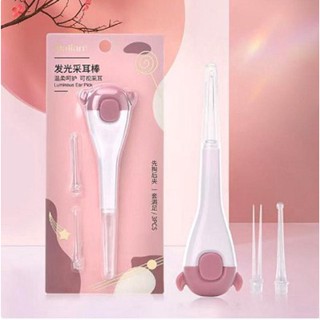 Malian ear canal cleaner Led ไม้แคะทำความสะอาดช่องหู โดยไม่ก่อให้เกิดความเจ็บขณะแคะหู