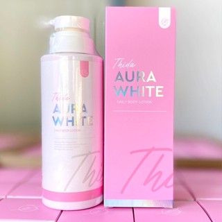 โลชั่นออร่าไวท์ ธิดา เดลี่ Thida Aura White Daily Body Lotion (400 ml.)