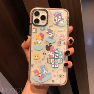 เคสโทรศัพท์มือถือ ลายการ์ตูนหมี สําหรับ ไอโฟน 13pro max 12 11 xs xr se2020 6 7 8plus mini care bears