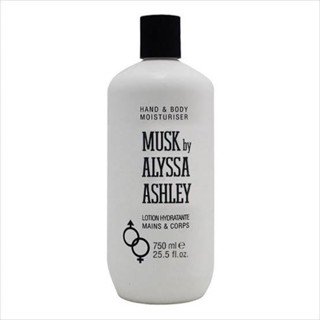 Alyssa Ashley White Musk Hand &amp; Body Moisturiser 750ml.