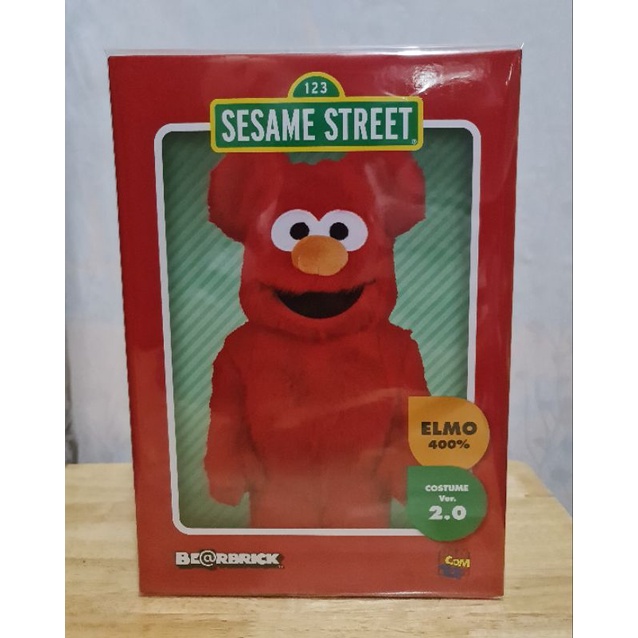 Be@rbrick Sesame Street Elmo 2.0Ver. 400%ของใหม่-แท้ #bearbrick #elmo