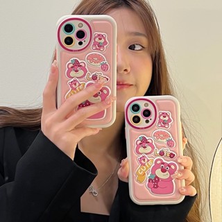 เคสโทรศัพท์มือถือหนัง TPU แบบนิ่ม พิมพ์ลายการ์ตูน สําหรับ iphone 14 Pro Max 13 Pro Max 12 Pro Max