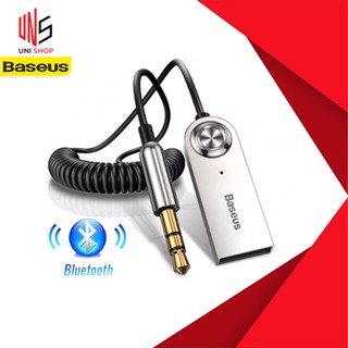 🔥ส่งจากไทย🔥Baseus Aux Bluetooth Adapter บลูทูธติดรถยนต์ อะแดปเตอร์สาย USB บลูทูธ 3.5 มม. Dongle ตัวแปลงบลูทูธในรถ