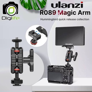 Ulanzi R089 Magic Arm 4 inch Hummingbird เมจิกอาร์ม พร้อม หัวบอล 2หัว Quick Plate สำหรับต่ออุปกรณ์เสริม