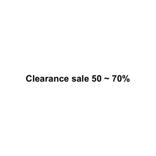 [พร้อมส่ง] യ. Clearance sale 50 - 70% | สินค้าลดราคา • ของแท้จากเกาหลี •