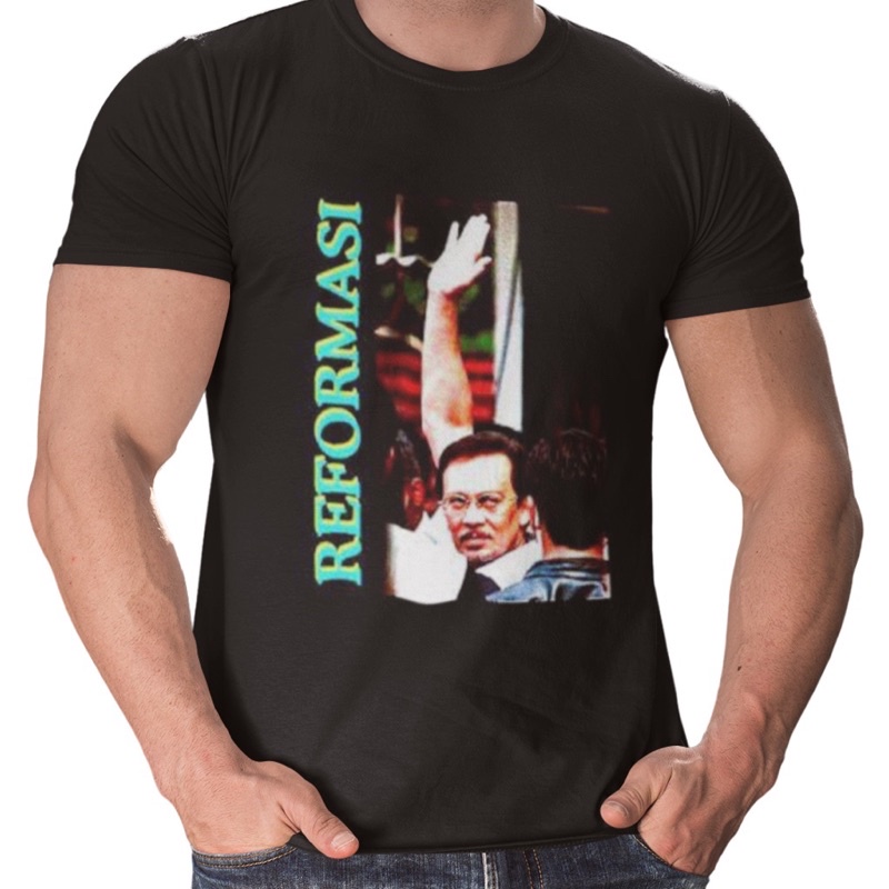 Anwar Ibrahim Prime Reform ฆ่าเชื้อ 10 เสื้อยืดหวังว่า