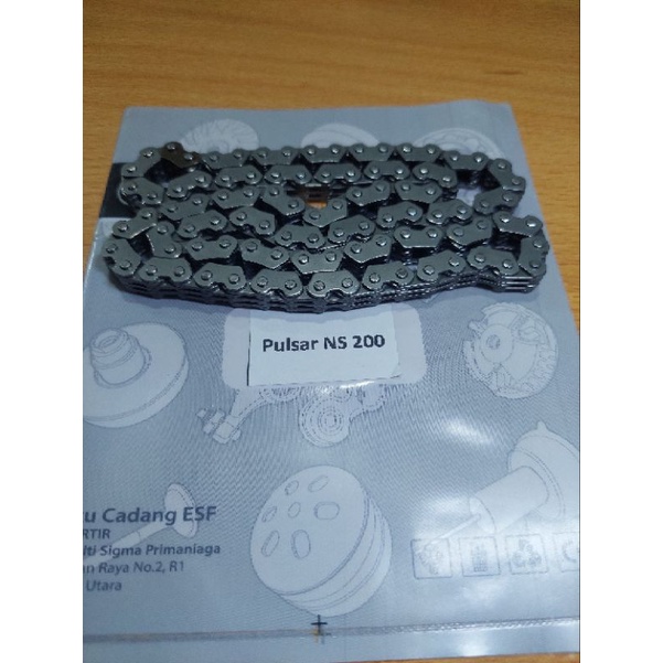 โซ่ RANTEI KETENG BAJAJ PULSAR 200Ns KAWASAKI BAJAJ PULSAR NS 200 ยี่ห้อ ESF