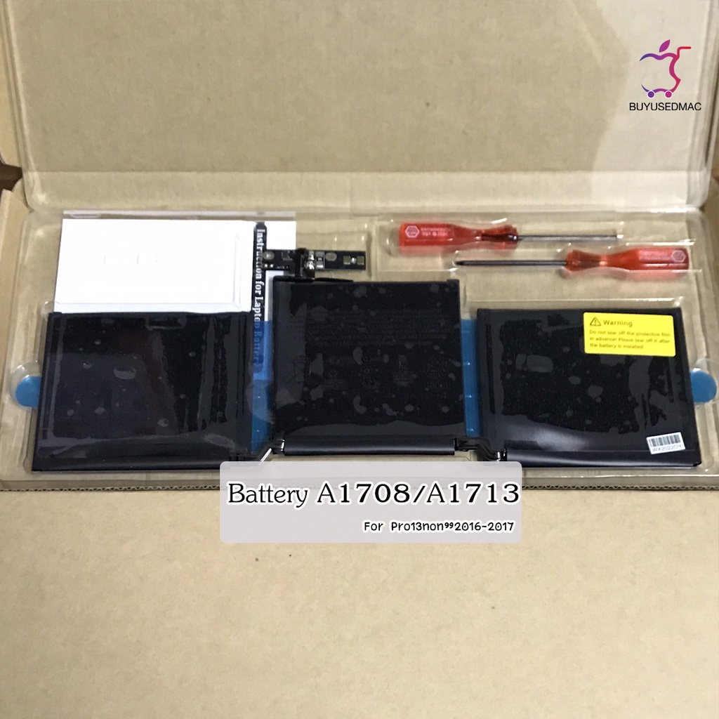 [พร้อมส่ง] Batteryโปร A1708/A1713 แบตPro A1708-A1713 Nontouch ไขควงในชุด เปลี่ยนเองได้ รับประกัน6เดื
