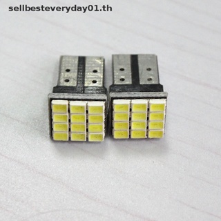 &amp; อุปกรณ์เสริมมอเตอร์ &amp; หลอดไฟเลี้ยวรถยนต์ LED T10 3020 12 SMD สีขาว 1 ชิ้น