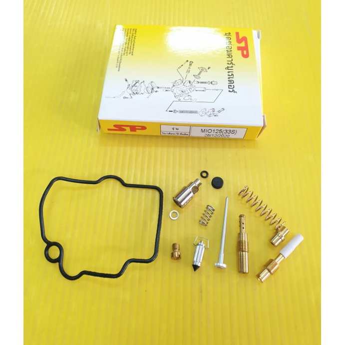 ชุดซ่อมคาบู mio125 ชุดซ่อมคาบูเรเตอร์ mio125 อย่างดี sp