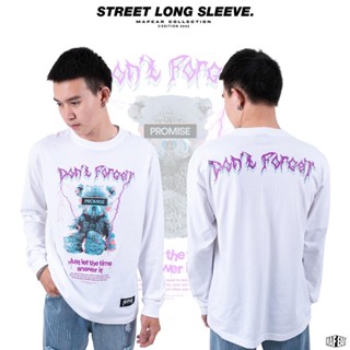 เสื้อแขนยาวลายสกีน แนว Street 👕 จากแบรนด์ MAFEAR ราคาเพียง 290 บาท