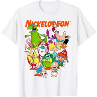 Nickelodeon Group Shot All Retro 90s Characters T-Shirt