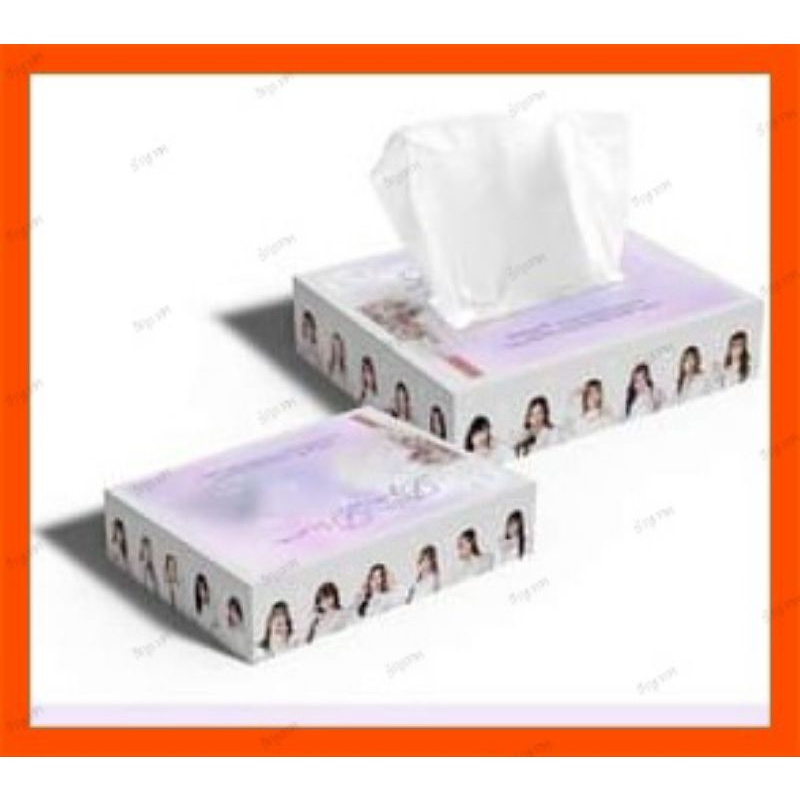 BNK48 Tissue Box ได้กล่องทิชชู่มีลายBnk48ไม่ได้รูปสุ่ม