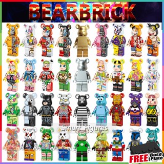 【ลดกระหน่ำ】brickbear Minifigures ซานตาคลอส Bear Elk Bear Luffy Bear Goku Bear Snowman Bear Mini Figures ของเล่นของขวัญ