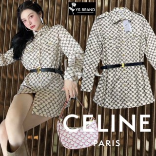 เสื้อcelineพร้อมเข็มขัดส่งฟรีมีของแถม