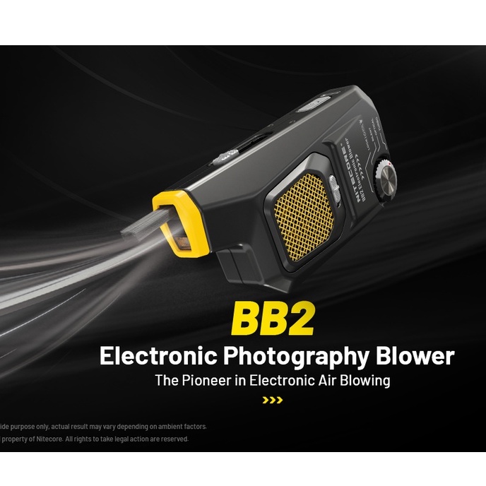 (ส่งด่วนทั่วไทย) Nitecore BB21/ BB2 BlowerBaby2 เครื่องเป่าลมแรงสูง ที่เป่าฝุ่น ทำความสะอาด เลนส์ กล