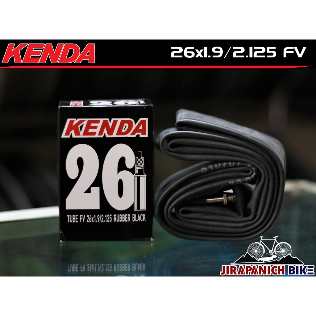 ยางในจักรยาน 26 นิ้ว Kenda ขนาด 26x1.9/2.125 FV (จุ๊บเล็ก ยาว 33 มม.)