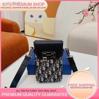 ✉∏∏PREMIUM QUALITY DIOR_LOCK PHONE BOX SLING BAG (WITH BOX) CD100110