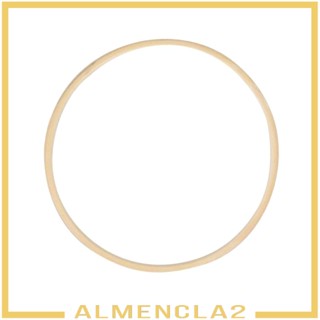 [Almencla2] ห่วงไม้ไผ่วงกลมสําหรับตกแต่งเครื่องรางดักฝัน