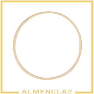 [Almencla2] ห่วงไม้ไผ่วงกลมสําหรับตกแต่งเครื่องรางดักฝัน