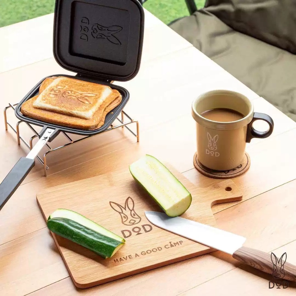 DoD Mart Large-Format cutting board เขียงไม้ DOD camping