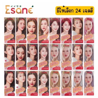 ครีมย้อมผม ยาย้อมผม อีซาเน่  ESANE HAIR COLOR CREAM 100มล.