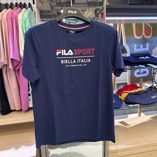 💯(SALE จากป้าย 790.-) FILA TSP220202U เสื้อยืดผ้า cotton นุ่มสบาย Size. S,M,L