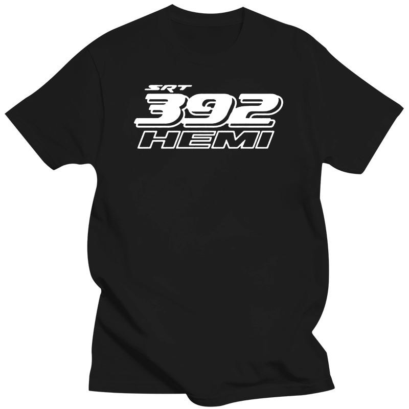 เสื้อยืดผ้าฝ้าย 100% ใหม่ Charger Challenger Srt 392 Hemi ผู้ใหญ่ผ้าฝ้าย Motorsport 2022 แฟชั่นแขนสั