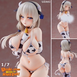 Figure Dream Tech Uzaki chan wa Asobitai รุ่นน้องตัวป่วนอยากชวนเที่ยวเล่น Tsuki Uzaki สึกิ อุซากิ 1/7 ชุด บิกินี่ ลายวัว