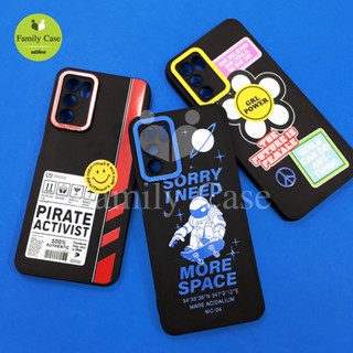 เคส Oppo A3s/A15/A16/A16k/A31 2020 A53/A57 2022/F9/Reno7z 5g/F11pro เคสมือถือนิ่ม TPU กันเลนส์กล้องนูนลายเท่