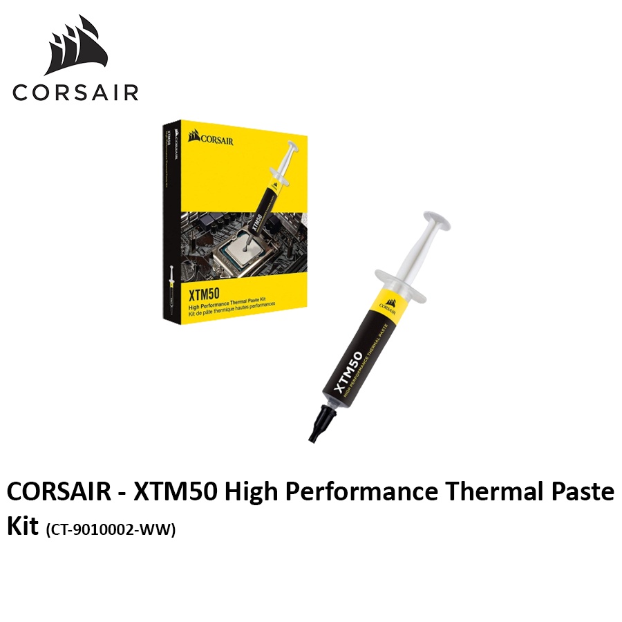 Corsair XTM50ประสิทธิภาพสูง THERMALT PASTE ( CT-9010002-WW )