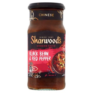 Sharwoods - Black bean &amp; red pepper cooking sauce 420g