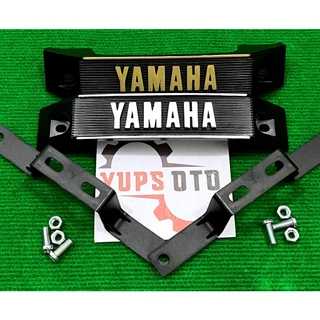 RX KING RXKING MUSTACHE BRACKET YAMAHA RX MUSTACHE พลาสติก ABS เกรด RX KING RXK RX พิเศษ PNP จานมัสตาร์ดเคลือบ