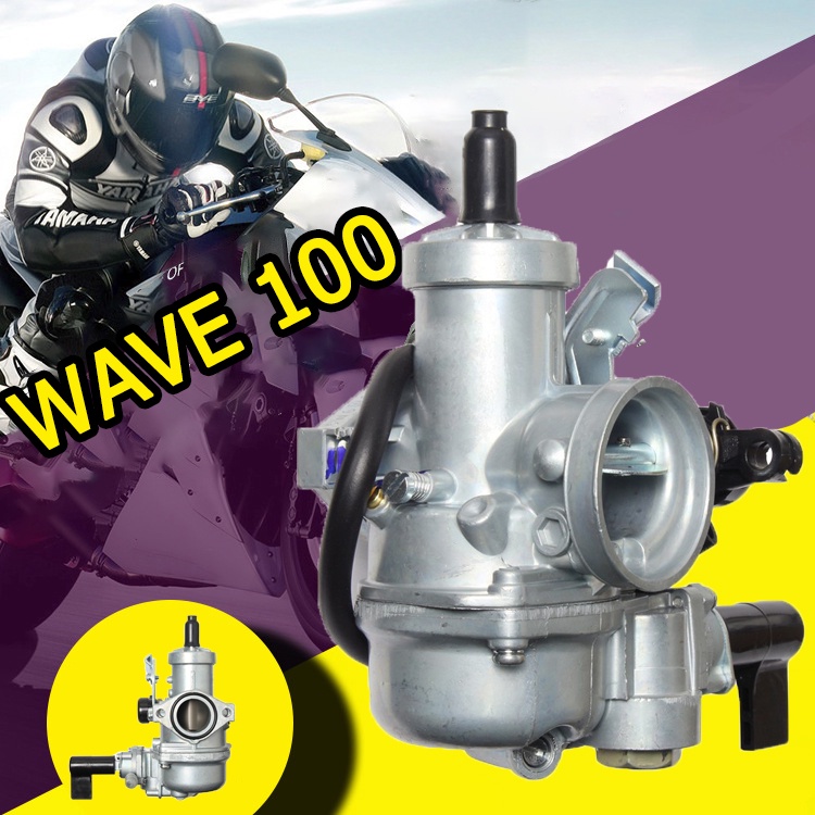 จัดส่งจากกทม คาร์บูเรเตอร์ WAVE100 WAVE110 เวฟ100 คาบู ไม่ต้องจูน WAVE100S(เกรด A อย่างดี)